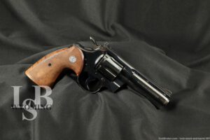 Colt Python Model I3640 Blue 4" .357 Magnum Double Action Revolver 1968 C&R