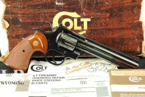 Colt Python Model I3660 Blue 6" 357 Magnum Double Action, MFD 1977