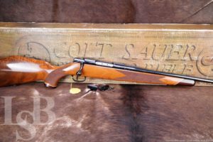 Colt Sauer Sporting Rifle .243 Winchester Bolt Action Rifle & Box, MFD 1980