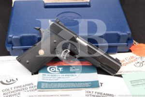 Colt Series 80 Gold Cup National Match 1911 .45 ACP Semi-Auto Pistol, C&R