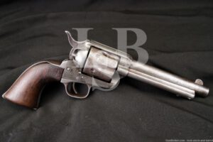 Colt Single Action Army SAA 1873 US Artillery .45 LC Revolver, 1874 Antique