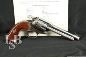 Colt Single Action Army SAA Bisley Revolver In .32-20 WCF, Shipped 1912