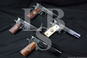 Colt WWI Commemorative 1911 Pistol Set 45 ACP Matching Pistols C&R w/ Cases