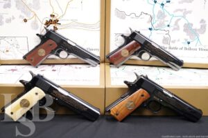 Colt WWI Commemorative Model 1911 Matching Pistol Set .45 ACP Pistols, C&R