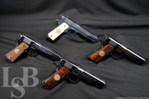 Colt WWI Commemorative Model 1911 Pistol Set .45 ACP Pistols, C&R w/ Cases