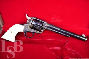 Colt Western States Animal SAA Wyoming Buffalo 1 of 1 .45 Revolver & Letter