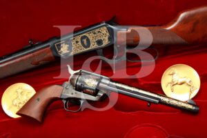 Colt-Winchester Commemorative Single Action Army & 1894 SRC Set, MFD 1985 & Set