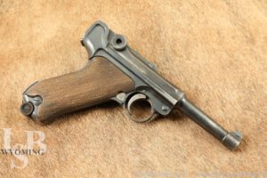 Commercial DWM PO8 .30 Luger Semi-Automatic Pistol MFD Circa 1923 C&R