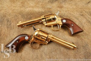 Consecutive Colt "Colorado Gold Rush" Frontier Scout Revolvers .22 LR Case