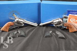 Consecutive Pair Custom Colt Single Action Army SAA P3840Z .38-40 Revolvers