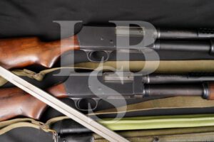 WWII U.S. Military 12 GA Takedown Pump Shotguns