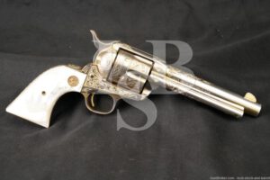 Custom Colt 1st Gen Single Action Army SAA 38 Special Revolver 1893 Antique