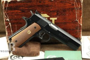 Custom Colt MKIV Series 70 Gold Cup National Match 1911 .45 ACP Pistol 1980