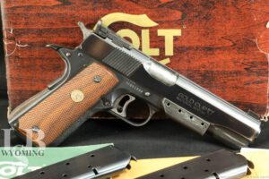 Custom Colt MKIV Series 70 Gold Cup National Match 1911 .45 ACP Pistol 1980