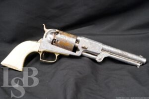 Custom Engraved Massachusetts Militia MS Marked Colt 2nd Model Dragoon 1851