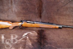 Custom Engraved Pre-64 Winchester Model 70 24" .375 H&H Bolt Rifle C&R
