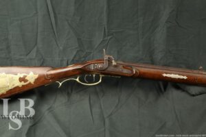 Custom Engraved Roy Carter .45 Cal Kentucky Percussion Long Rifle