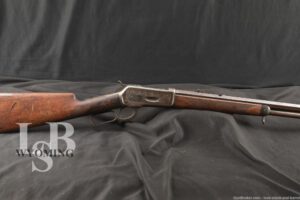 Custom Engraved Winchester Model 1886 .38-56 WCF Lever Rifle, 1888 Antique