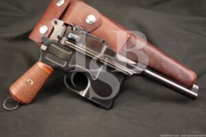 Custom Mauser C96 Late Postwar Bolo Rebarreled 9x19mm Semi-Auto Pistol C&R