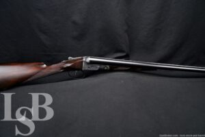 Custom Parker Brothers DH Grade 3 30" 12 GA SXS Double Shotgun, 1905 C&R