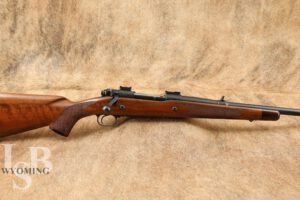 Custom Pre 64 Winchester Mod 70 .375 WBY Mag Bolt Action Rifle MFD 1951 C&R