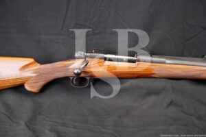Custom Pre-64 Winchester Model 70 26" .375 H&H Magnum Bolt Rifle, 1960 C&R