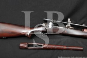 Custom Springfield US Model 1903 .30-06 Bolt Rifle & Unertl Scope, 1907 C&R