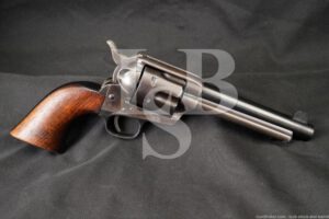 Custom US Model 1873 Cavalry Colt Single Action Army Revolver, 1878 Antique