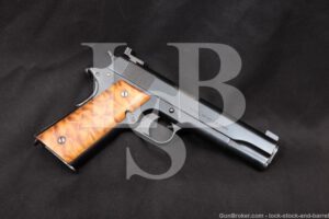 Custom WWI Colt Model of 1911 U.S. Army .45 ACP Semi-Auto Pistol, 1918 C&R