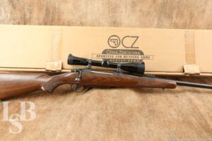 Czech CZ Model 602 ZKK .375 H&H Magnum 25” Bolt Safari Rifle, MFD 1995