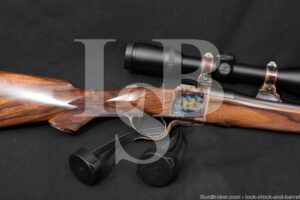 Dakota Arms Model 10 Deluxe .257 Roberts Single Shot Rifle & Zeiss Scope