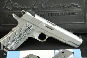 Dan Wesson CZ-USA VALOR Stainless 1911 .45 ACP 5” Semi Auto Pistol