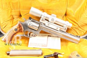 Dan Wesson Mod. 715-P VH Stainless .357 Magnum Revolver w/4 Barrels & Scope