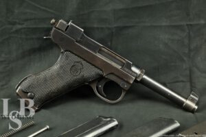 Danish Denmark Husqvarna Lahti M40 M/40S 9mm Semi-Automatic Pistol 1945 C&R