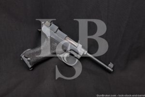 Danish Marked Husqvarna M40S M/40S Lahti 9mm Semi-Auto Pistol, MFD 1945 C&R