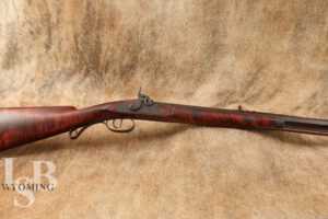 Dennis Kelley Cap &Ball Kentucky Rifle 36” Muzzleloader 54 Cal. Curly Maple