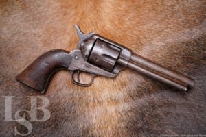 Documented Philippine Insurrection Colt SAA Artillery .45 Revolver, Antique