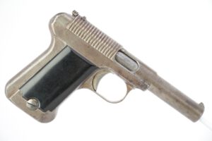 ELBERT SEARLE PROTOTYPE SAVAGE .32 ACP SEMI AUTOMATIC PISTOL