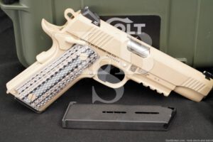 Early Colt Custom Shop M45A1 CQBP USMC 1911 Rail Gun .45 ACP, 2013