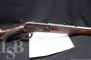 Early Winchester 1886 28" Pistol Grip .40-82 WCF Lever Rifle, 1887 Antique