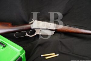 Early Winchester Model 1895 Flatside .40-72 WCF Lever Rifle, 1896 Antique