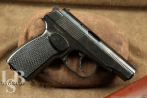 East German Ernst Thaelman PM Makarov 9x18 DA/SA Pistol C&R, Holster
