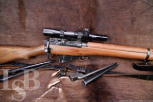 Enfield No4 MkI No. 32 Scope .22 LR Trainer Single Shot Bolt Action Rifle
