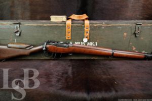 Enfield No4 MkI T Sniper Scope .303 Bolt Rifle Case Binoculars C&R