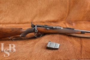 Engraved British BSA Lee Speed .303 Bolt Action Rifle W/ Scope Mount, C&R