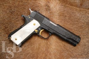 Engraved Colt Model 1911-A1 .45 ACP 5" Semi-Automatic Pistol 1941 C&R