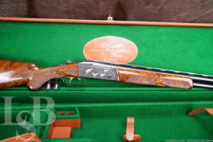Engraved Krieghoff Model 32 12 GA 32" IM/IM Over Under Shotgun 1964 C&R