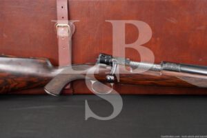 Engraved Pachmayr Custom Auguste Francotte Mauser .458 Winchester Magnum