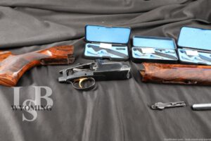 Engraved Perazzi Model MX8 MX-8 20 GA Over Under Shotgun, No Barrel