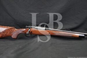 Engraved Remington Custom Shop Model 700-D .375 H&H mag 24" Rifle 700D
